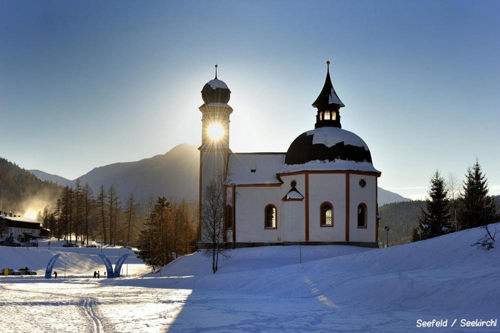 Krosbacher Hof Seefeld in Tirol Exteriör bild